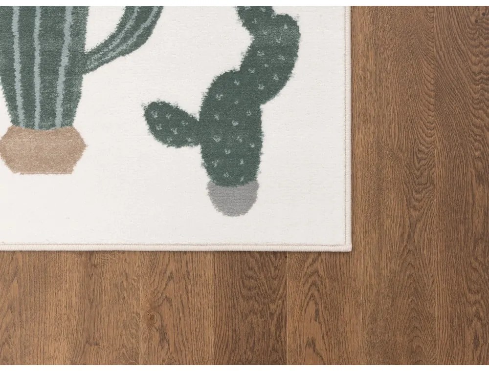 Covor pentru copii verde-fildeș 160x230 cm Cacto Malachite – FD