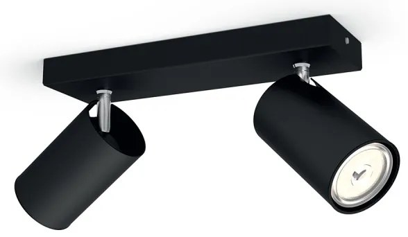 Philips 50592/30/PN - Lampa spot MYLIVING KOSIPO 2xGU10/5,5W/230V