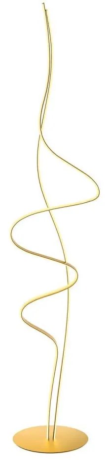 Redo 01-3625 - Lampă de podea cu LED dimabilă IMPULS LED/36W/230V aurie