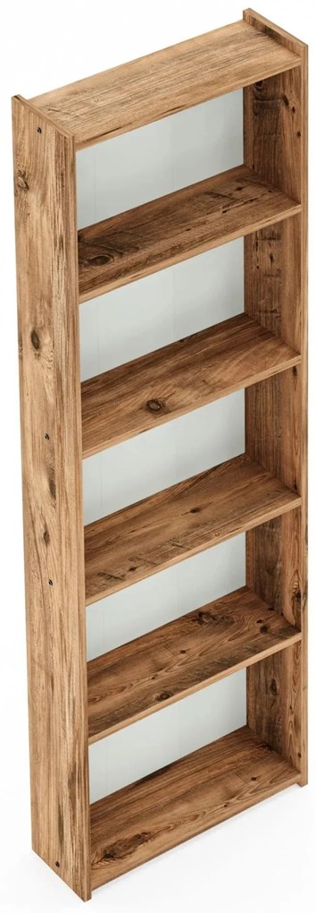 Biblioteca Smart Home, 5 rafturi, 60 x 180 x 20 cm