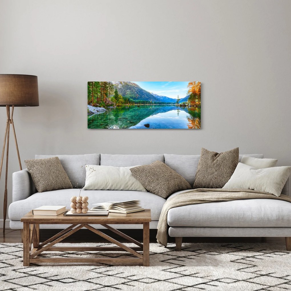 Tablou - Lacul Hintersee (120x50 cm)