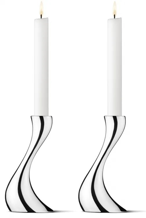 Sfeșnic Cobra mic, 2 buc - Georg Jensen