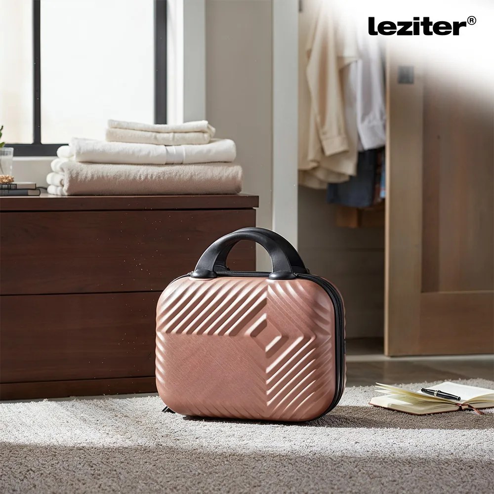 TraveLux Pro capac dur ștergător umed 23x30x14 cm aur roz