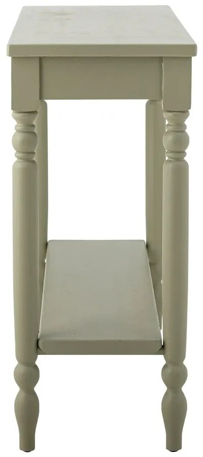 Masă consolă verde-deschis din lemn de pin 36x106 cm Salla – Bloomingville