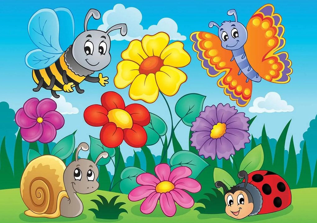 Fototapet - Lumea găndacilor (152,5x104 cm)