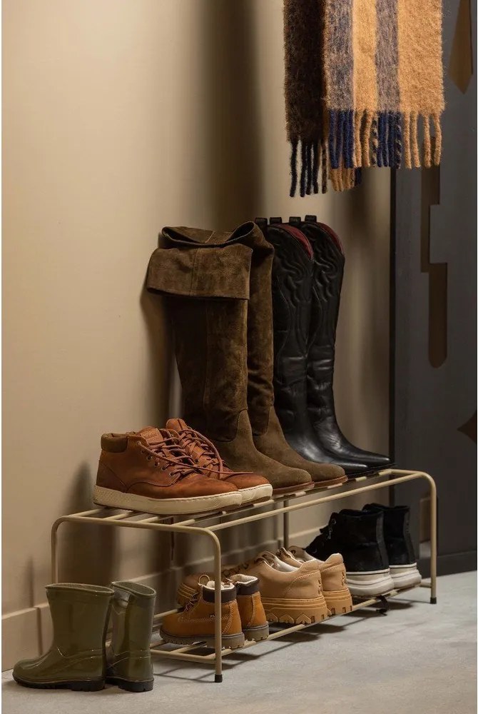 Pantofar maro deschis din metal Josse – WOOOD