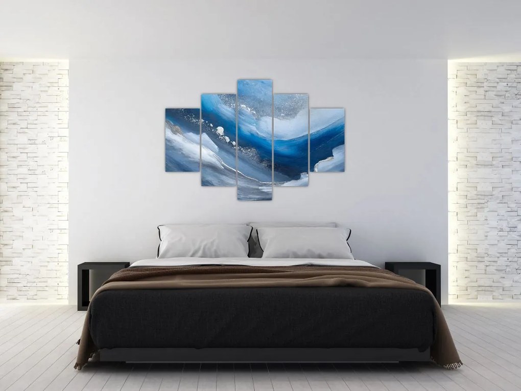 Tablou - Abstractizarea oceanului (150x105 cm)