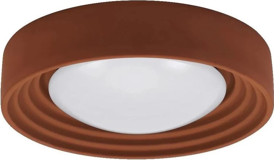 Osram - Plafonieră LED dimabilă ORBIS CONCRETE LED/18W/230V pr.40cm maro/beton