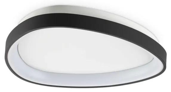Plafoniera LED design circular GEMINI pl d042 on-off negru