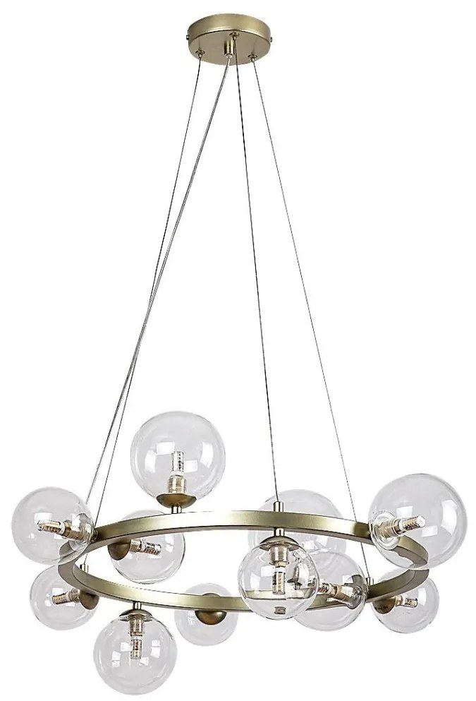 Lustra suspendata cu 11 surse de lumina Aslov