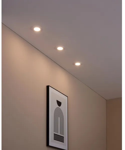 Eglo 900099 - Set 3x LED FUEVA-Z, corp de iluminat dimabil, LED/2,8W/230V IP44