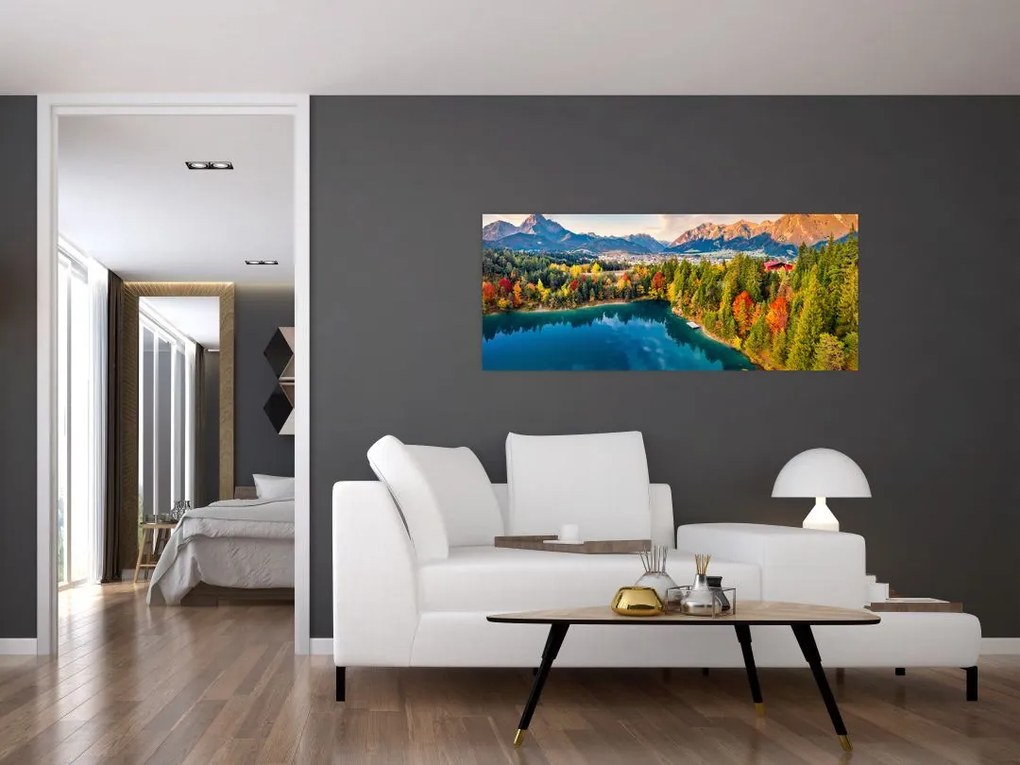 Tablou - Lacul Urisee, Austria (120x50 cm)
