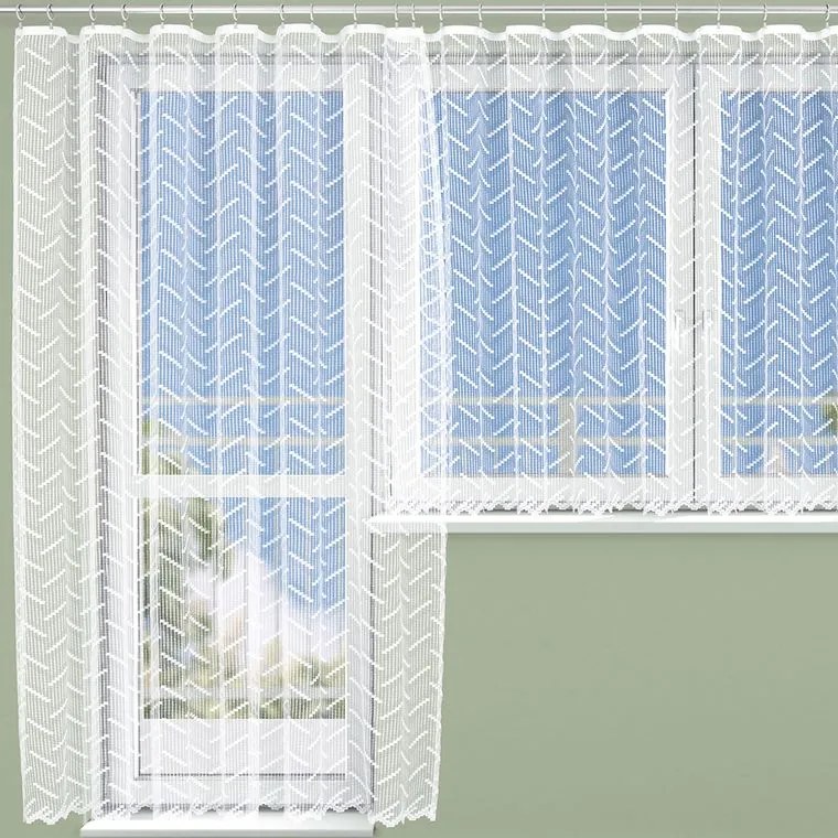 B.E.S. Petrovice Perdea din jacard Tylex NELA ușă de balcon 250 x 200 cm