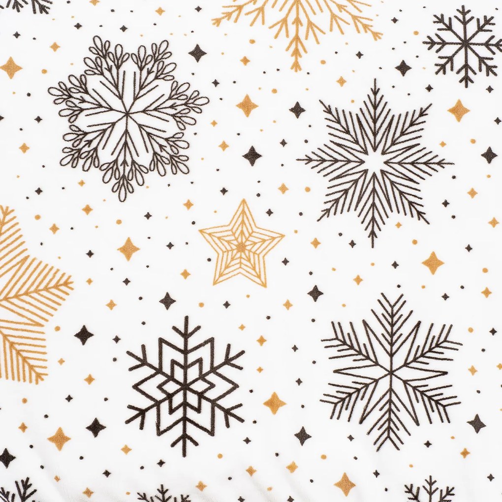 Lenjerie de pat din microflanel 4Home Golden Frost, 140 x 220 cm, 70 x 90 cm