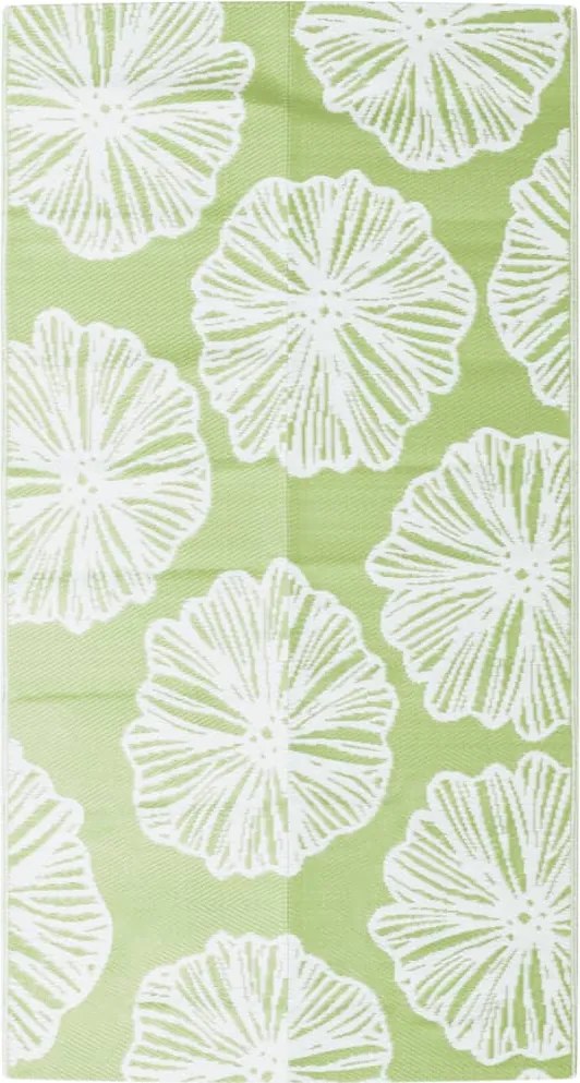 vidaXL Covor de exterior, ARAKIL verde, 80x150 cm, PP