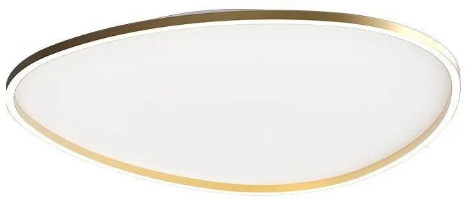 Plafoniera LED dimabila design slim Josie aurie 78cm
