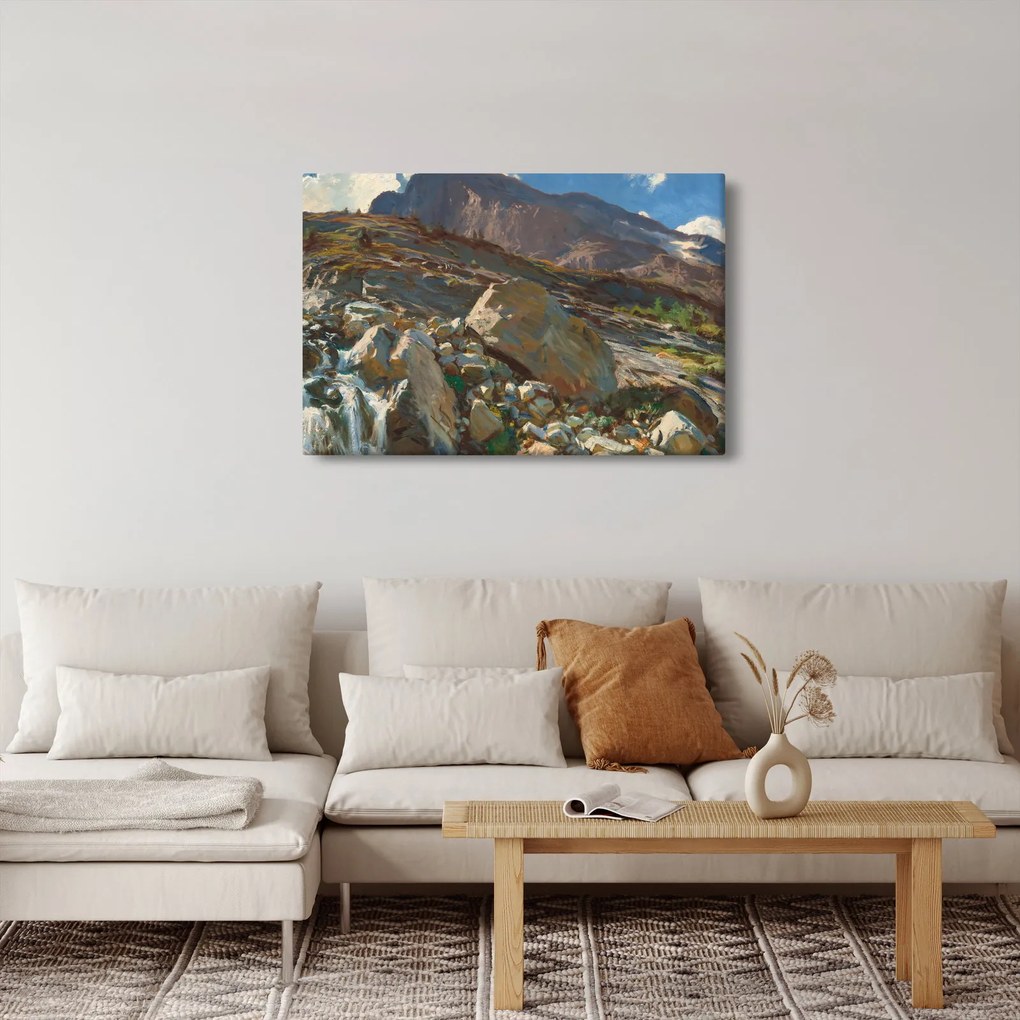 Tablou - John Singer Sargent, Simplon Pass, reproducere (90x60 cm)