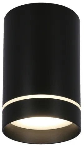 Spot TUBA 1xGU10/15W/230V negru