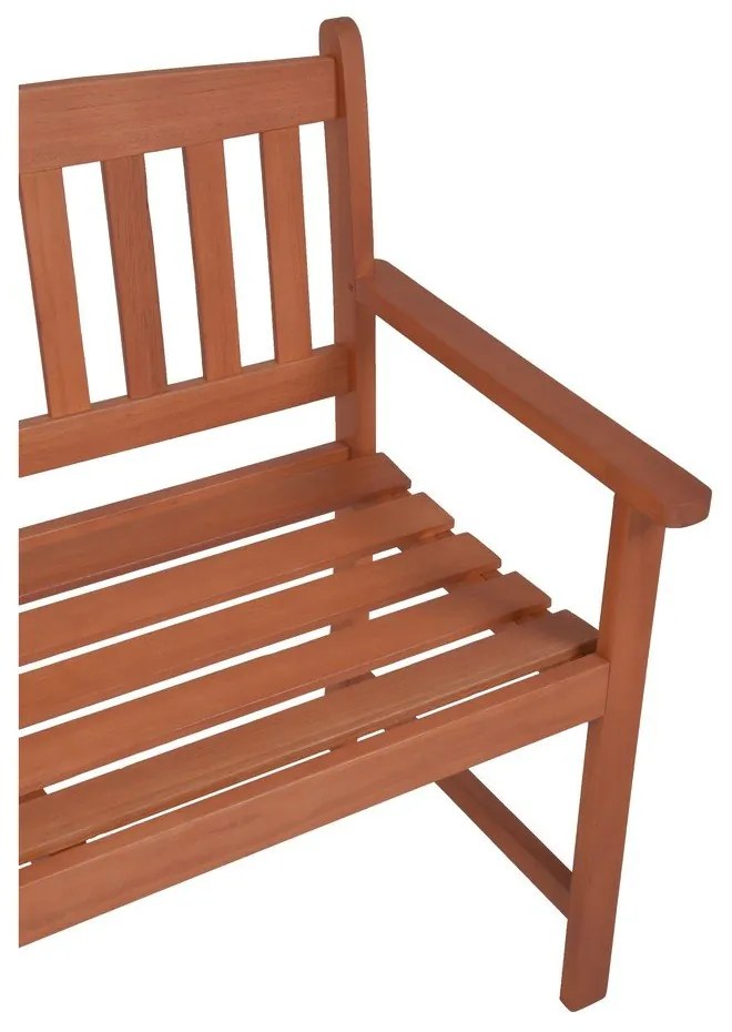 Bancă de grădină maro din lemn masiv Promotion – Garden Pleasure