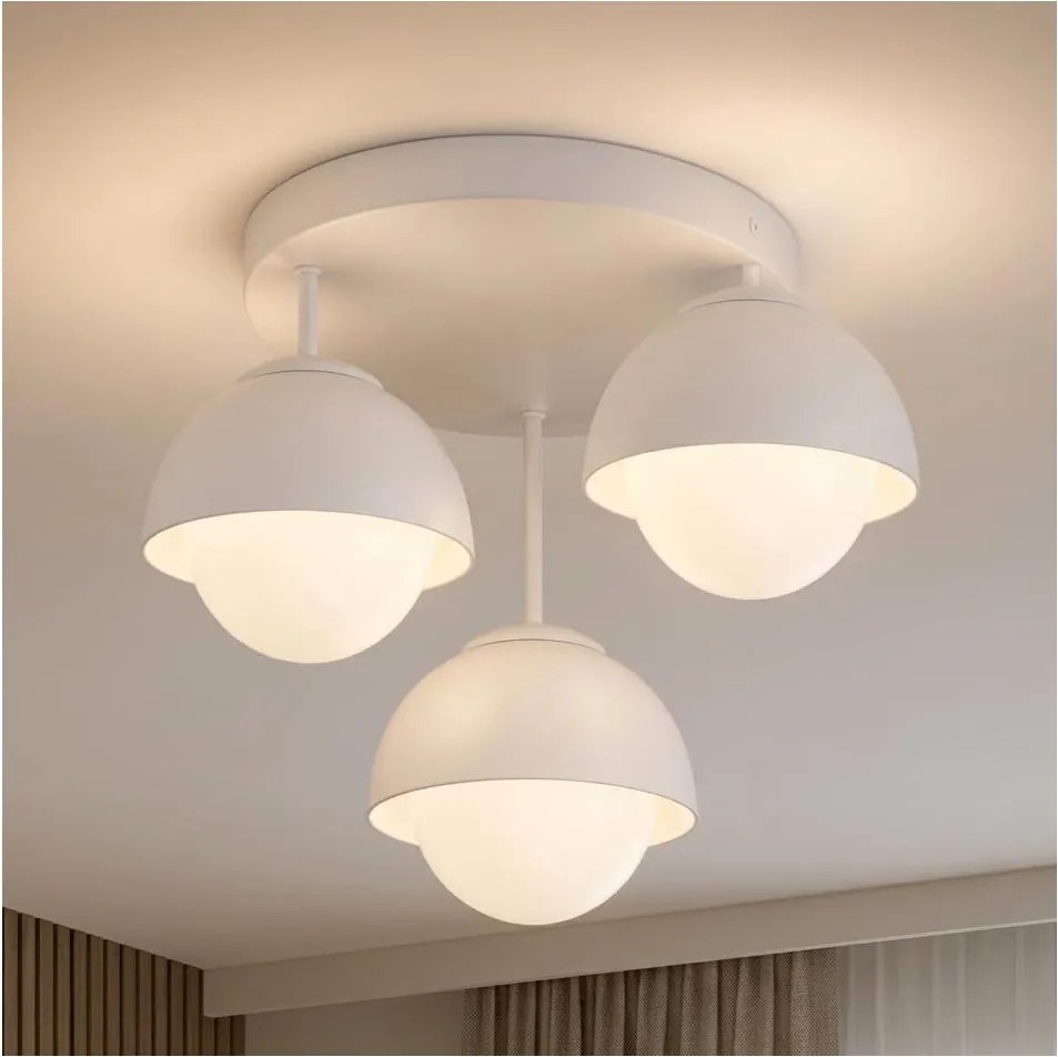 BRILAGI - Lustră aplicată COSMO 3xE27/60W/230V albă