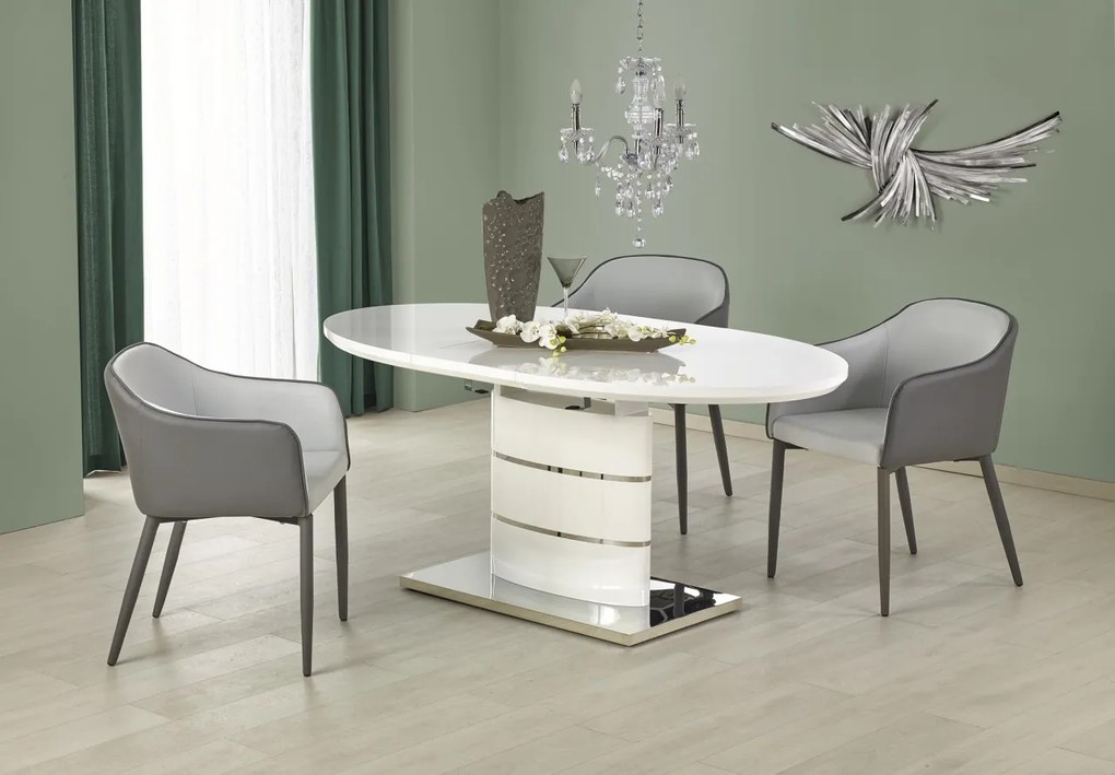 Masa extensibila MDF Aspen - L 140-180 x l 90 x h 76 cm