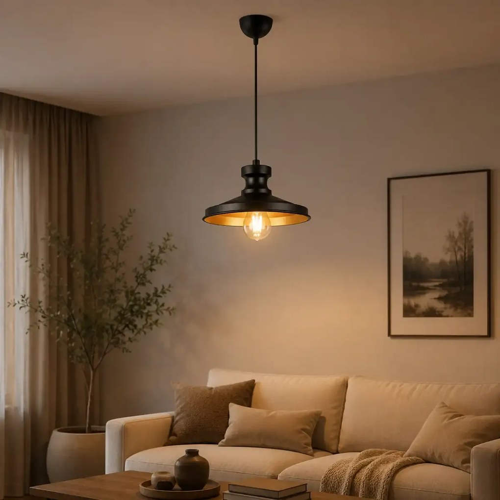 Lustra negru homs ro11320