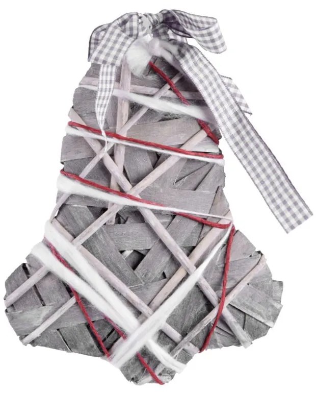 Decorațiune suspendată - clopoțel Ego Dekor, înălțime 39 cm