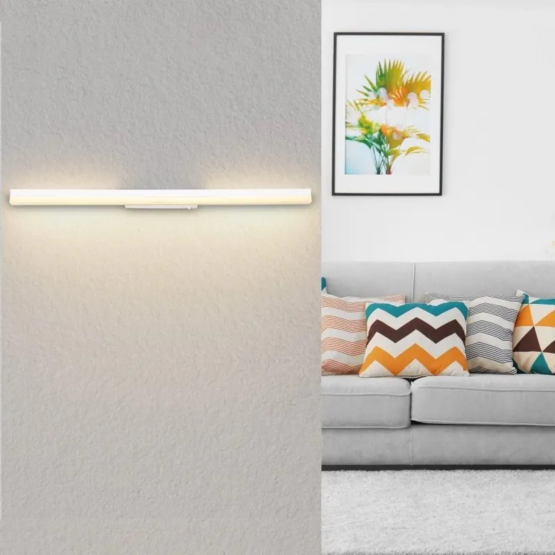 Aplica LED de perete moderna SALLO alba