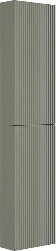 Dulap coloana mare Gala Canaletto suspendat verde mat 2 usi batante 35 cm