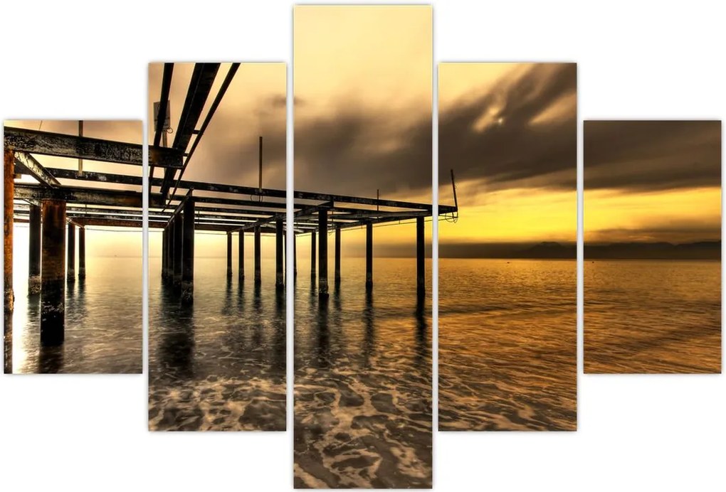 Tablou - Arhitectura la mal (150x105 cm)