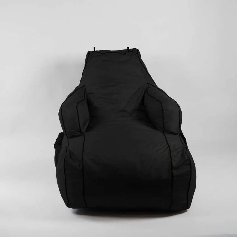 Fotoliu Player Pufrelax, Material Impermeabil - Negru