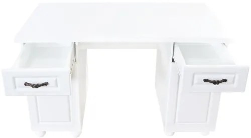 Birou Dynasty MDF Alb, 150 x 65 x 80 cm