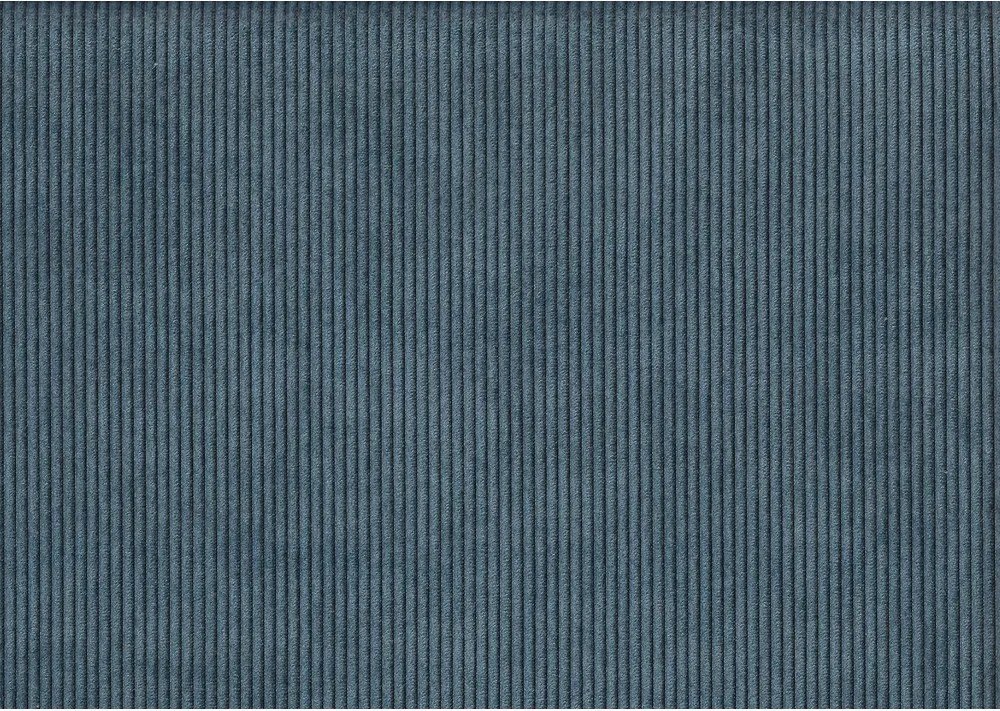 Colțar albastru cu tapițerie din catifea reiată (cu colț pe partea stângă ) Sting – Scandic