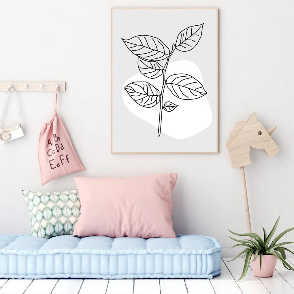 Poster - Abstracție naturală (A4)