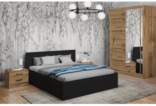 Noptieră TOD, stejar Wotan