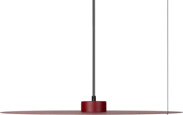 Lampă suspendată pe cablu PIATTO 1xGX53/15W/230V Ø 55 cm, vișinie