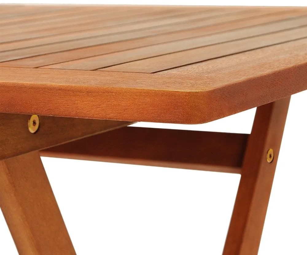 Set de mobilier SYDNEY, 5 piese, lemn natural Casaria