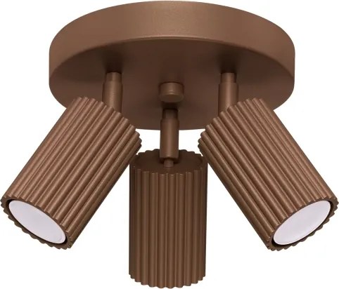 Brilagi - Spot LED CRESTO, 3x GU10, 10W, 230V, maro