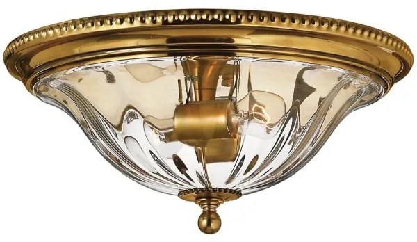 Plafonieră CAMBRIDGE 2xE27/60W/230V aurie Hinkley