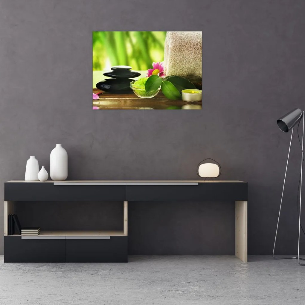 Tablou cu unelte pentru masaj (70x50 cm)