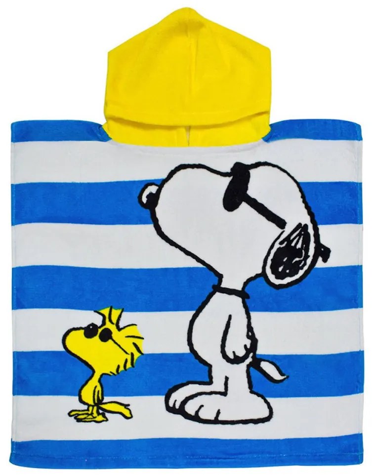 Snoopy poncho prosop de plajă 50x100 cm