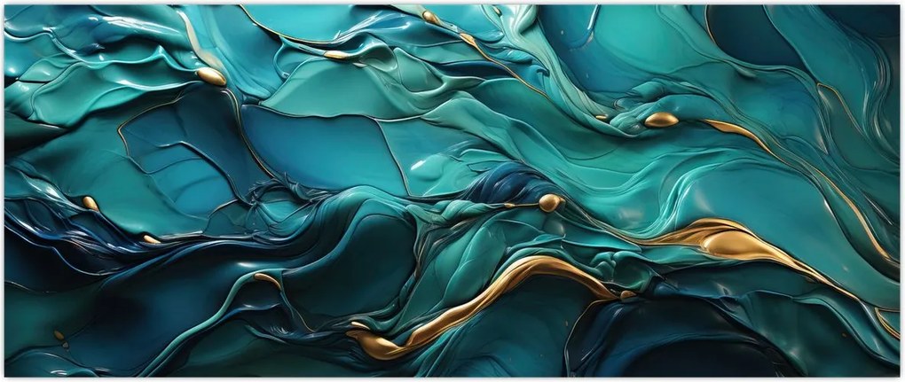 Tablou - Texturi abstracte (120x50 cm)