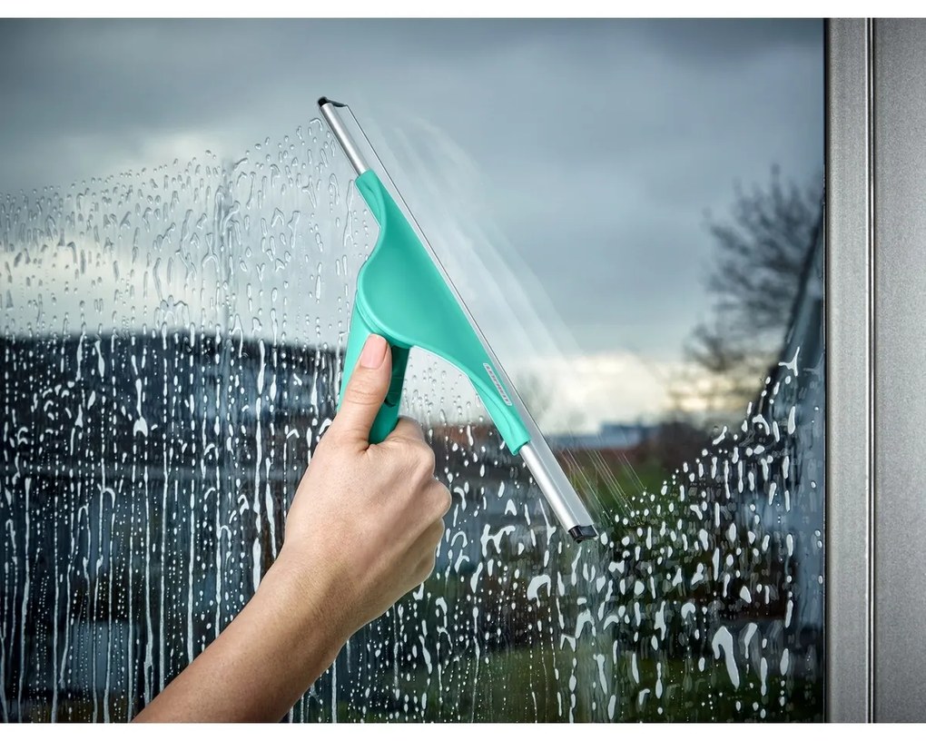 Racletă Leifheit Window Slider 40 cm cu bară telescopică 51523