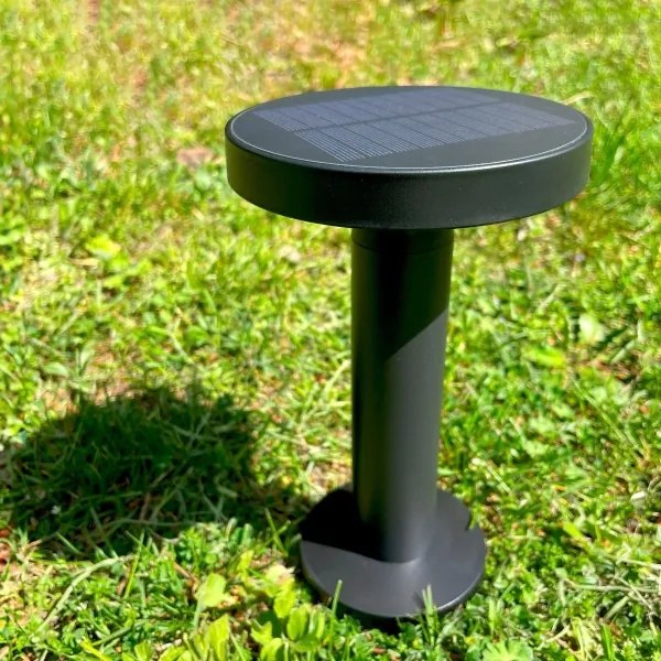 Lampă LED solară Zuma Line DT33611 CARLI LED/2W/2000 mAh IP44 negru