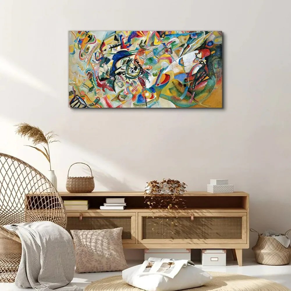 Tablou pe panza Abstracția lui Kandinsky