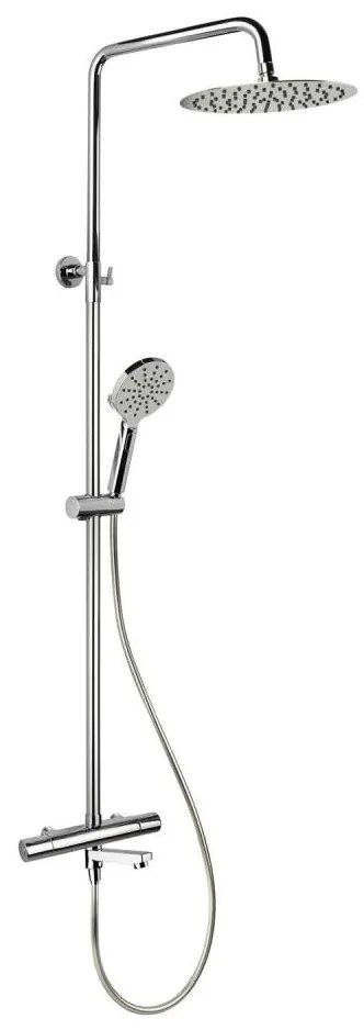 Set de duș cu baterie termostatică BATH DELUXE 31-160-11-60-00 DRAGOR crom