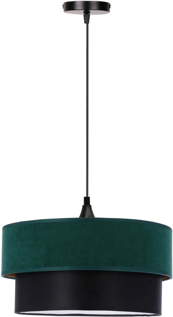 Candellux Solanto lampă suspendată 1x60 W negru 31-19707