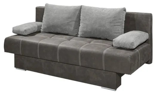 Canapea Extensibila Suzy Gri Deschis, 196 X 92 X 86 Cm