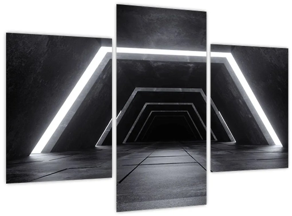Tablou - Tunel futurist (90x60 cm)