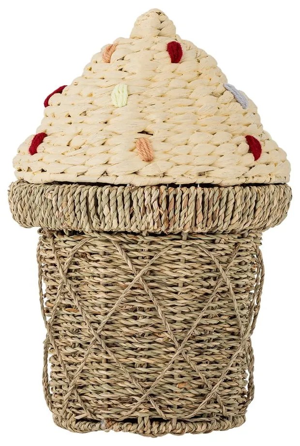 Coș de jucării pentru copii în culoare naturală din iarbă-de-mare ø 28x41 cm Cillie – Bloomingville Mini
